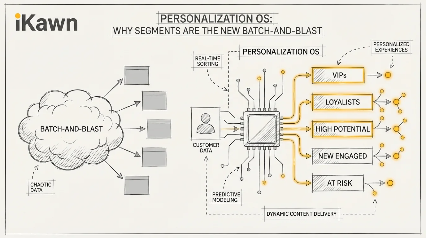 Personalization OS: Why Segments Are the New Batch-and-Blast